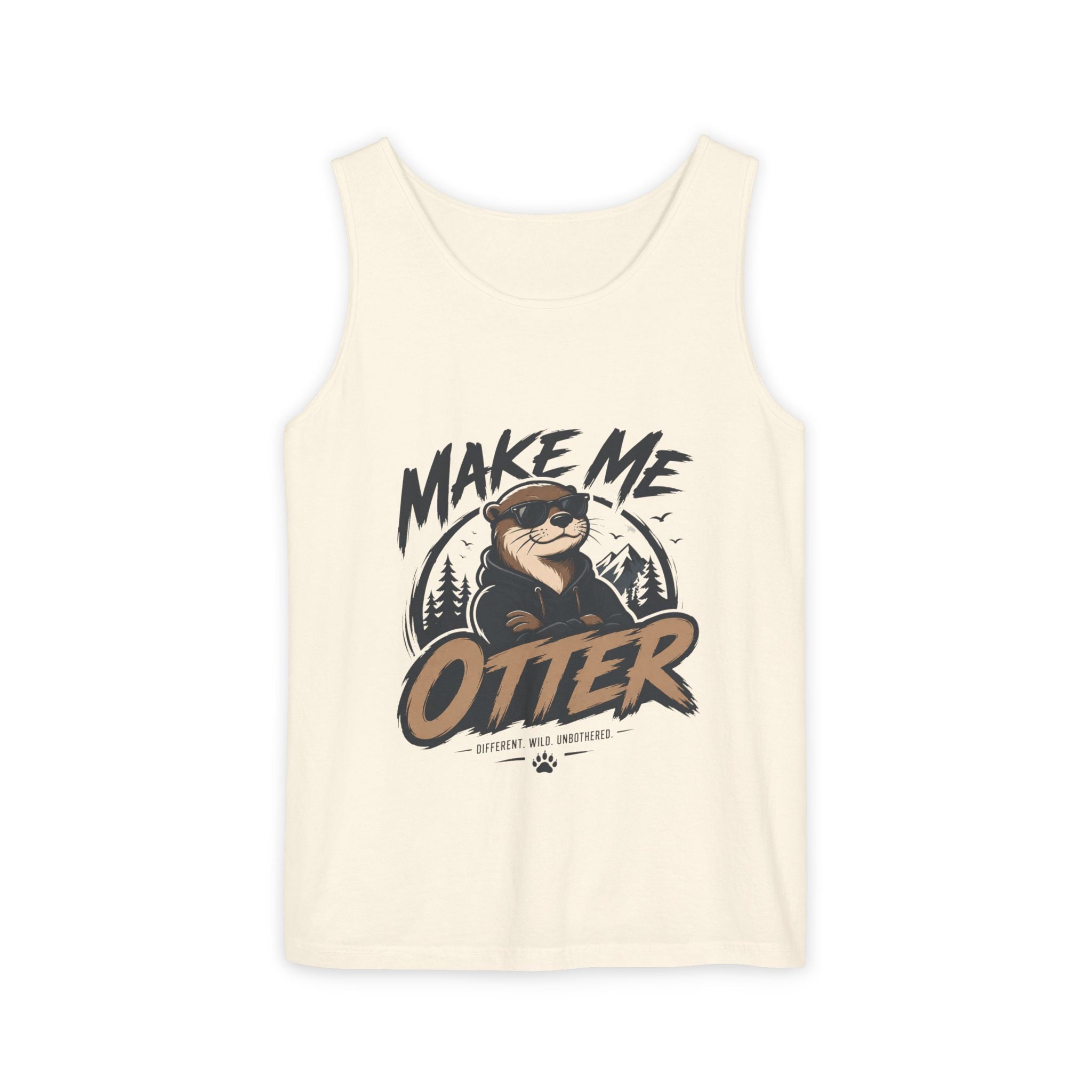 Make Me Otter Tank Top – Funny Otter Graphic Beach Summer Tee