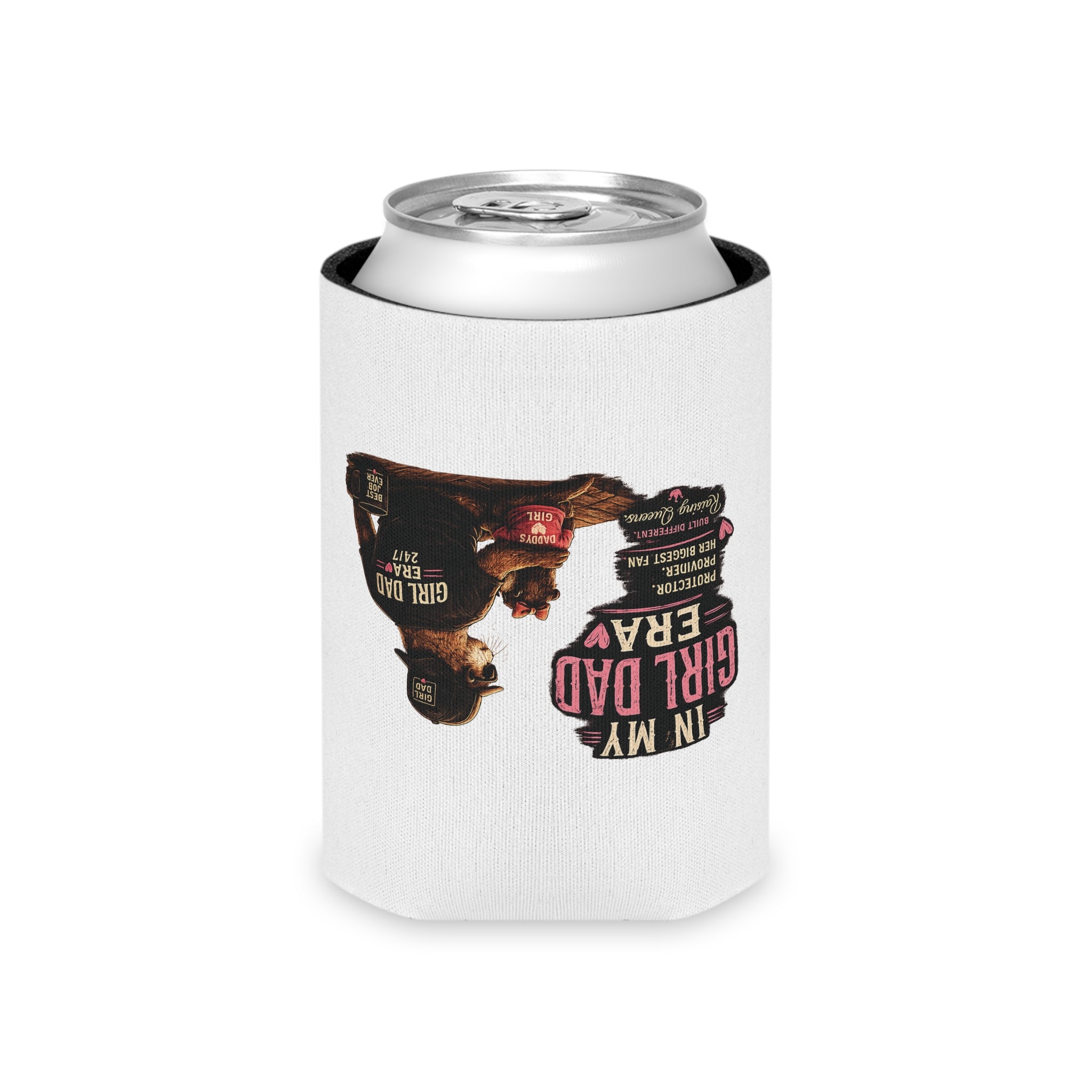 Can Cooler — "In My Girl Dad Era" Dad and Daughter Retro Design