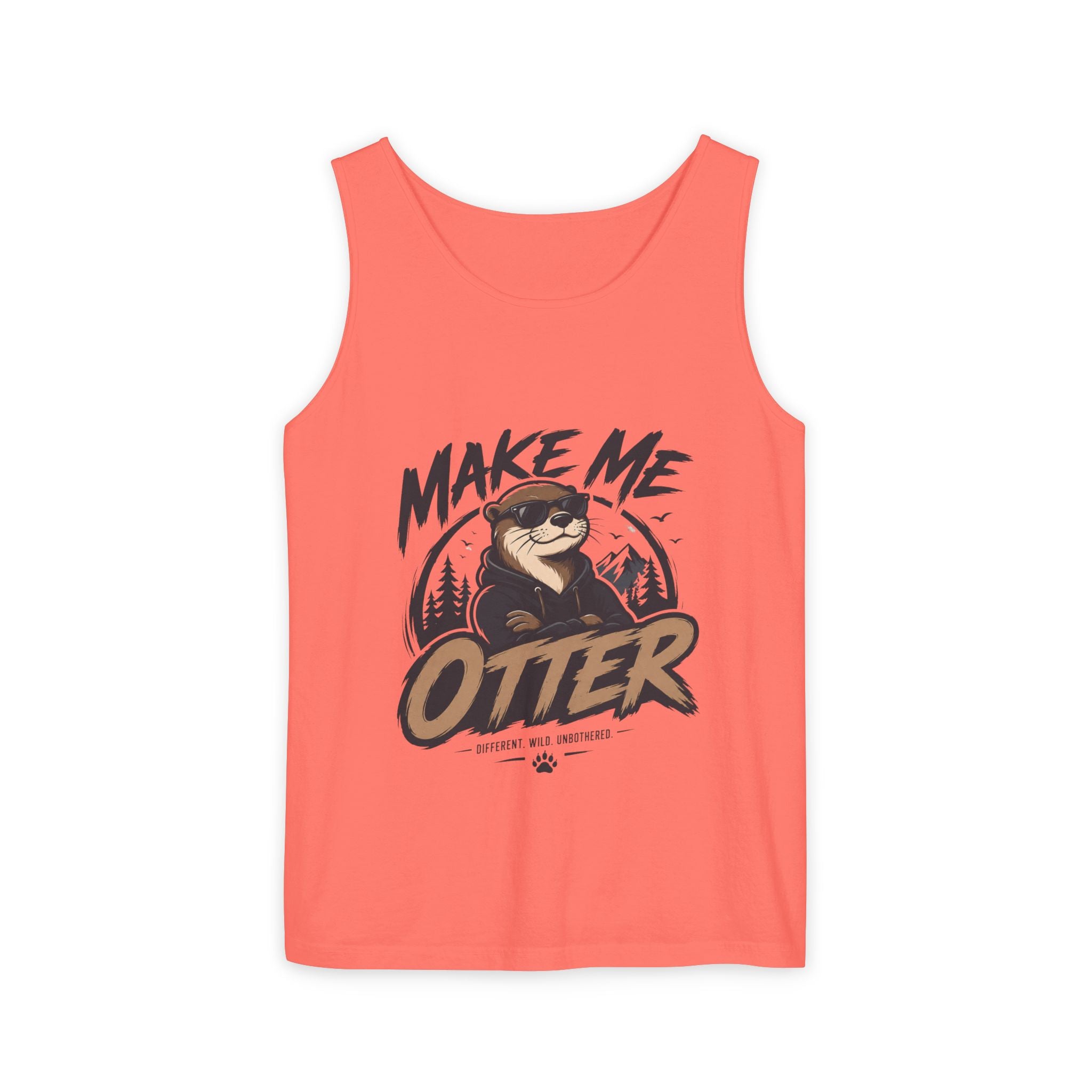 Make Me Otter Tank Top – Funny Otter Graphic Beach Summer Tee