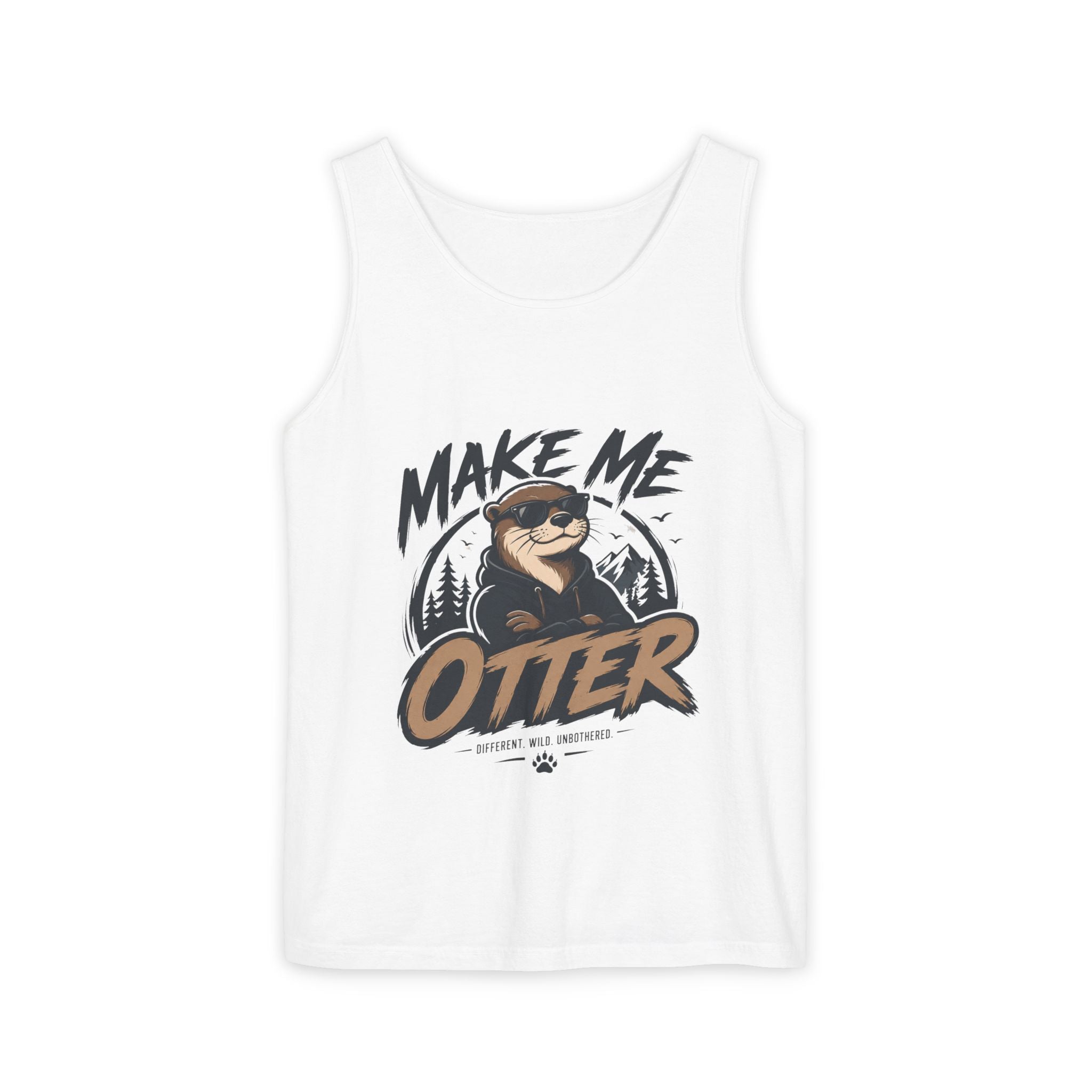 Make Me Otter Tank Top – Funny Otter Graphic Beach Summer Tee