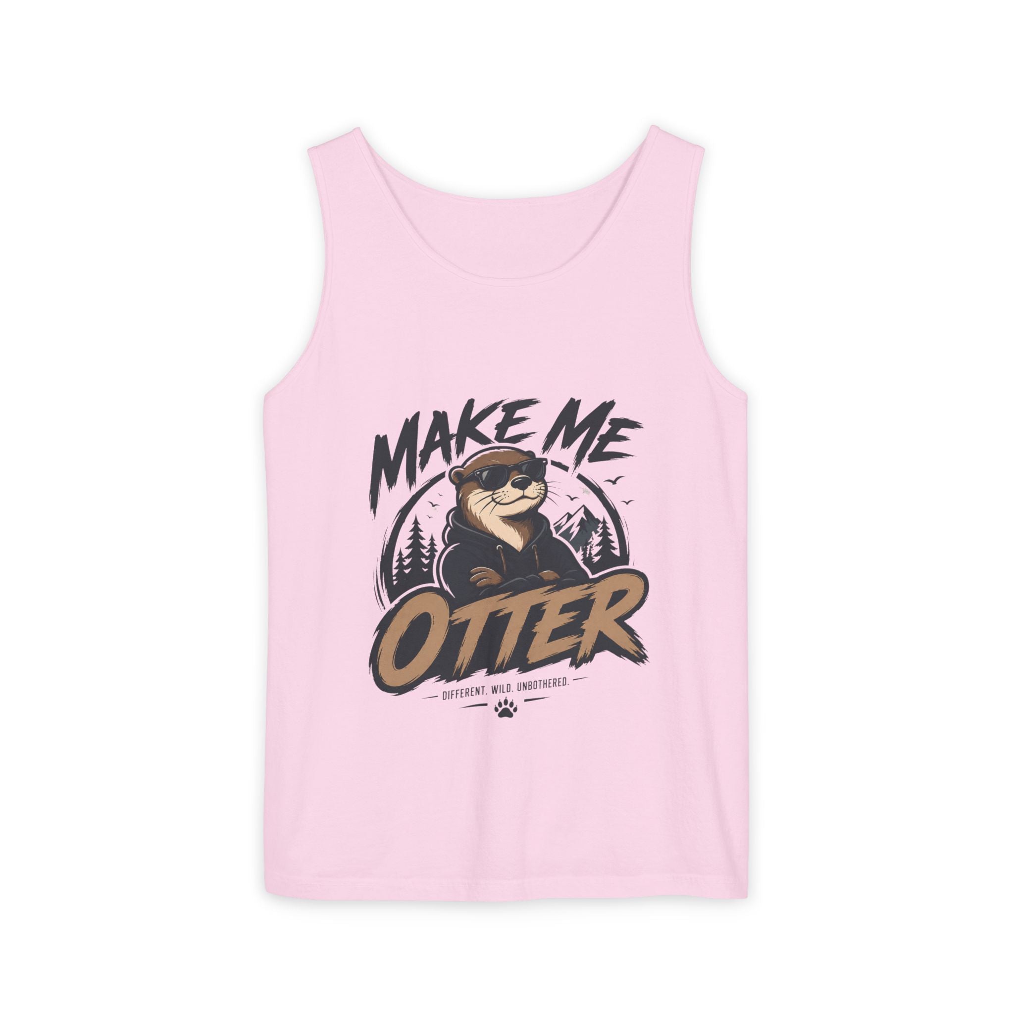 Make Me Otter Tank Top – Funny Otter Graphic Beach Summer Tee
