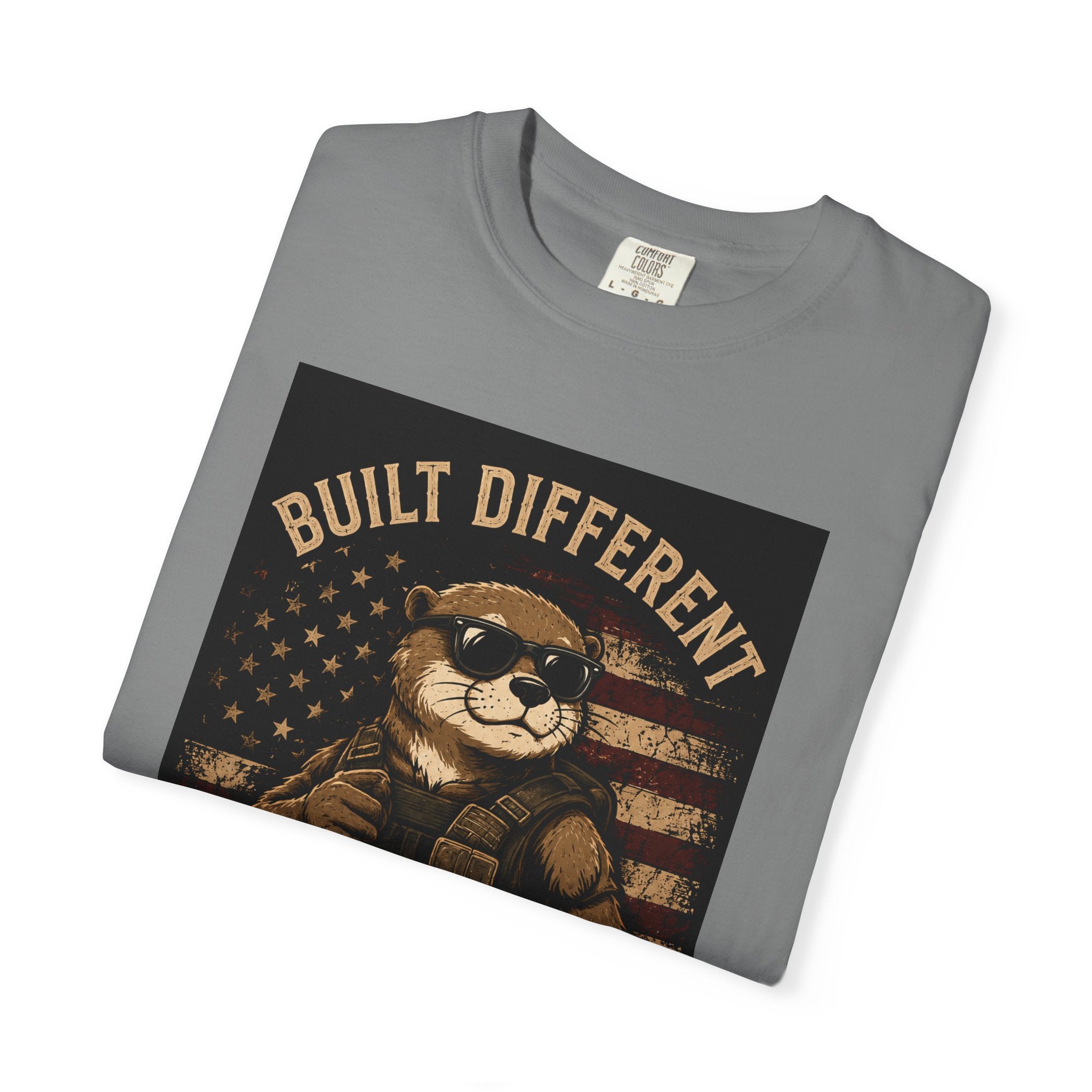Built Different "Move the Otter Way" Tee — Vintage Otter Graphic T-Shirt
