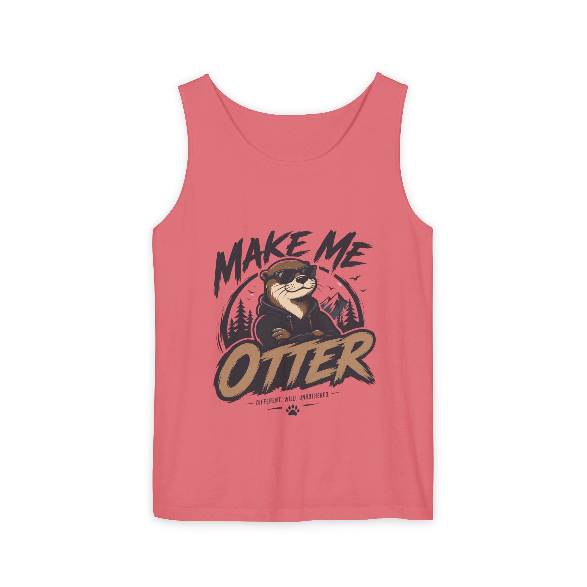 Make Me Otter Tank Top – Funny Otter Graphic Beach Summer Tee