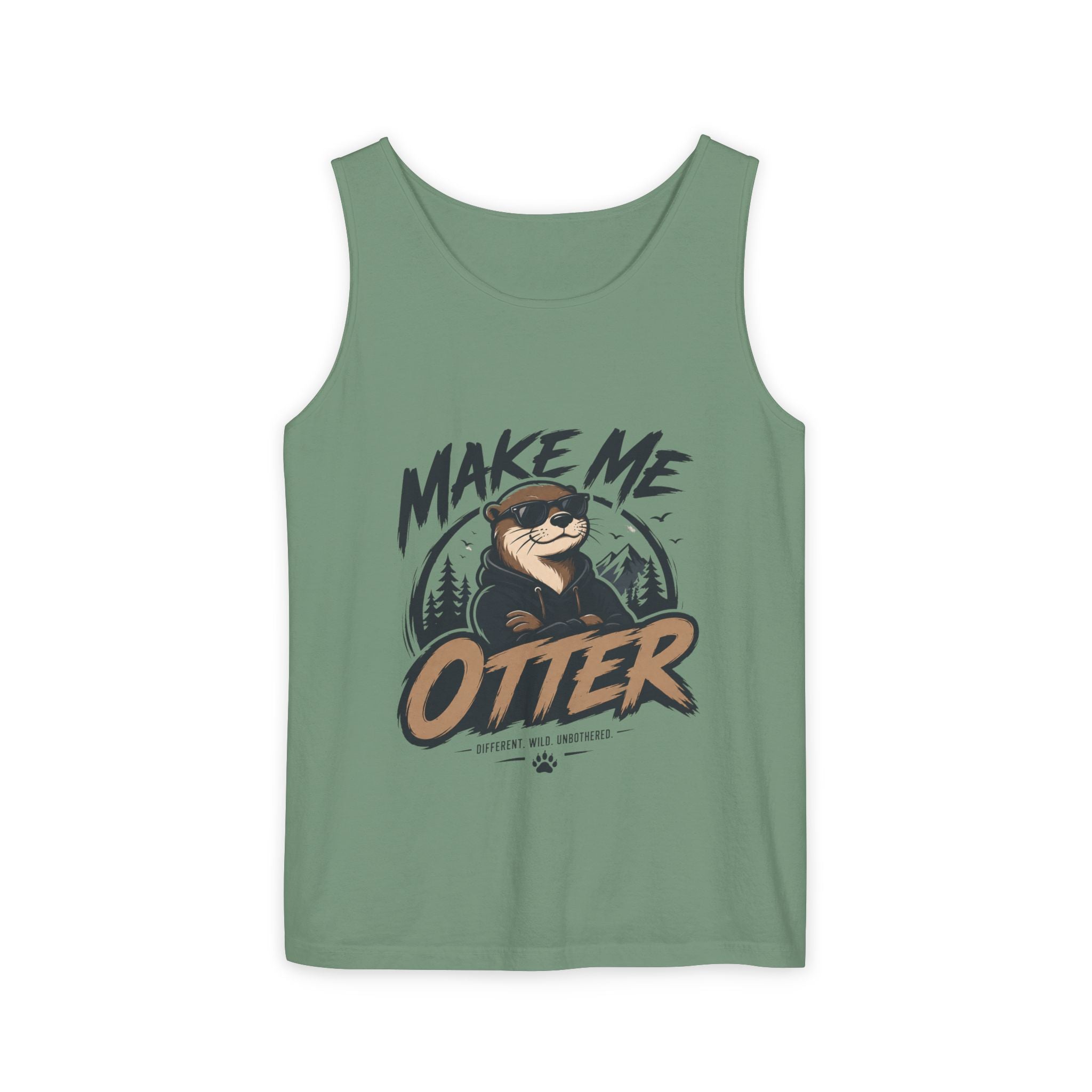Make Me Otter Tank Top – Funny Otter Graphic Beach Summer Tee