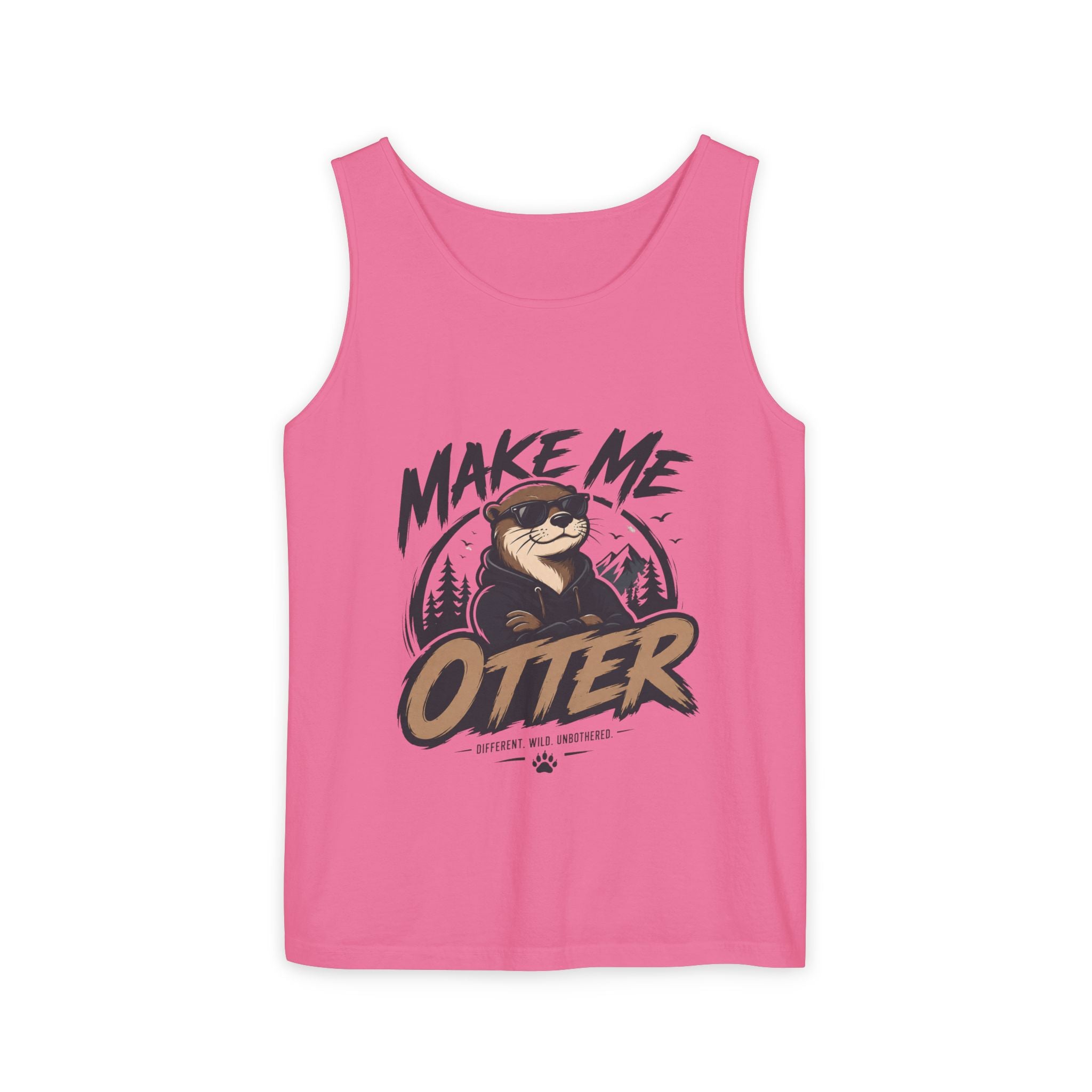 Make Me Otter Tank Top – Funny Otter Graphic Beach Summer Tee