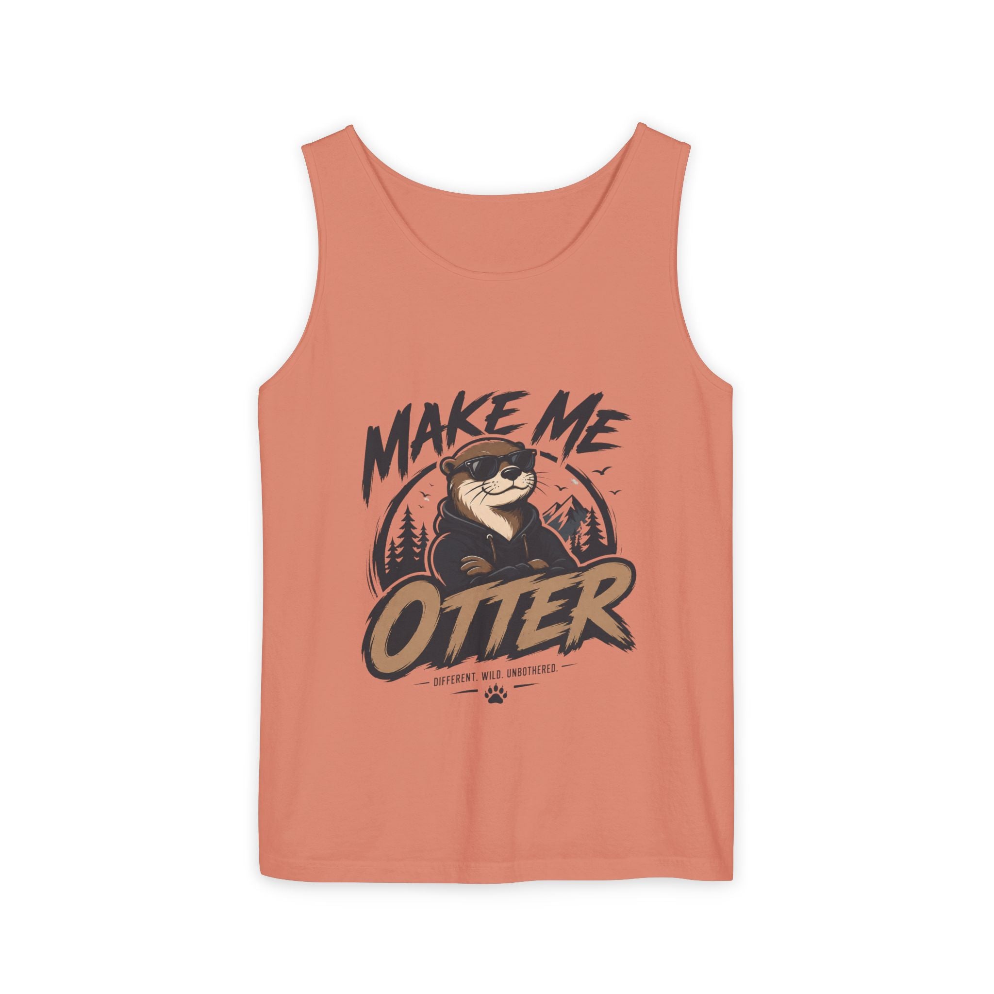 Make Me Otter Tank Top – Funny Otter Graphic Beach Summer Tee
