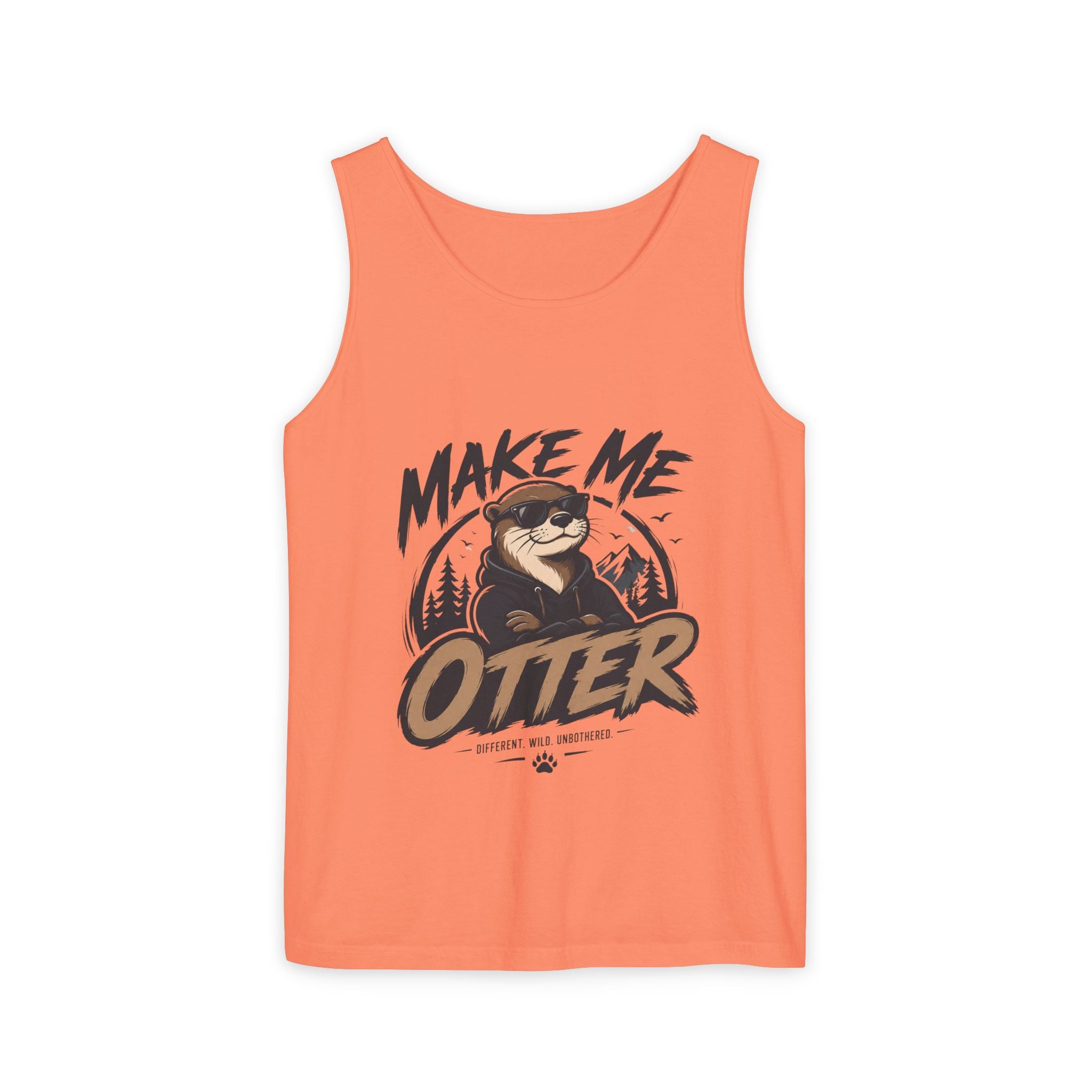 Make Me Otter Tank Top – Funny Otter Graphic Beach Summer Tee