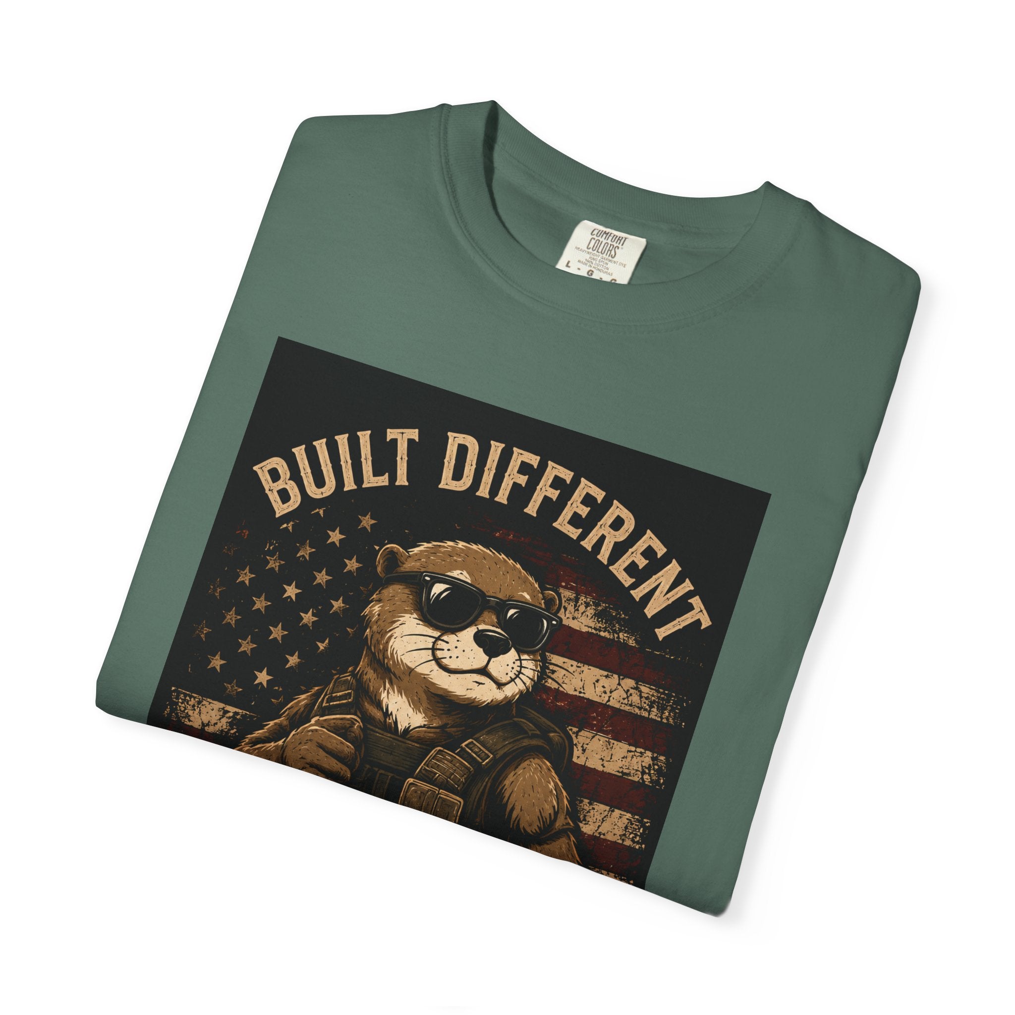 Built Different "Move the Otter Way" Tee — Vintage Otter Graphic T-Shirt