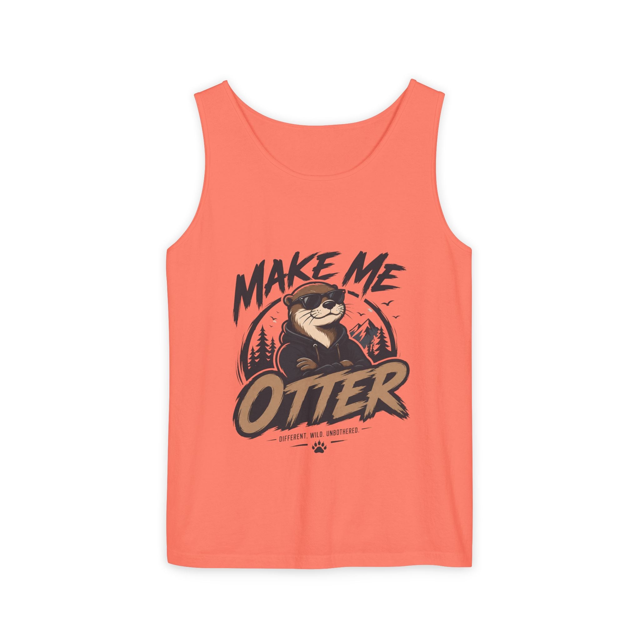 Make Me Otter Tank Top – Funny Otter Graphic Beach Summer Tee