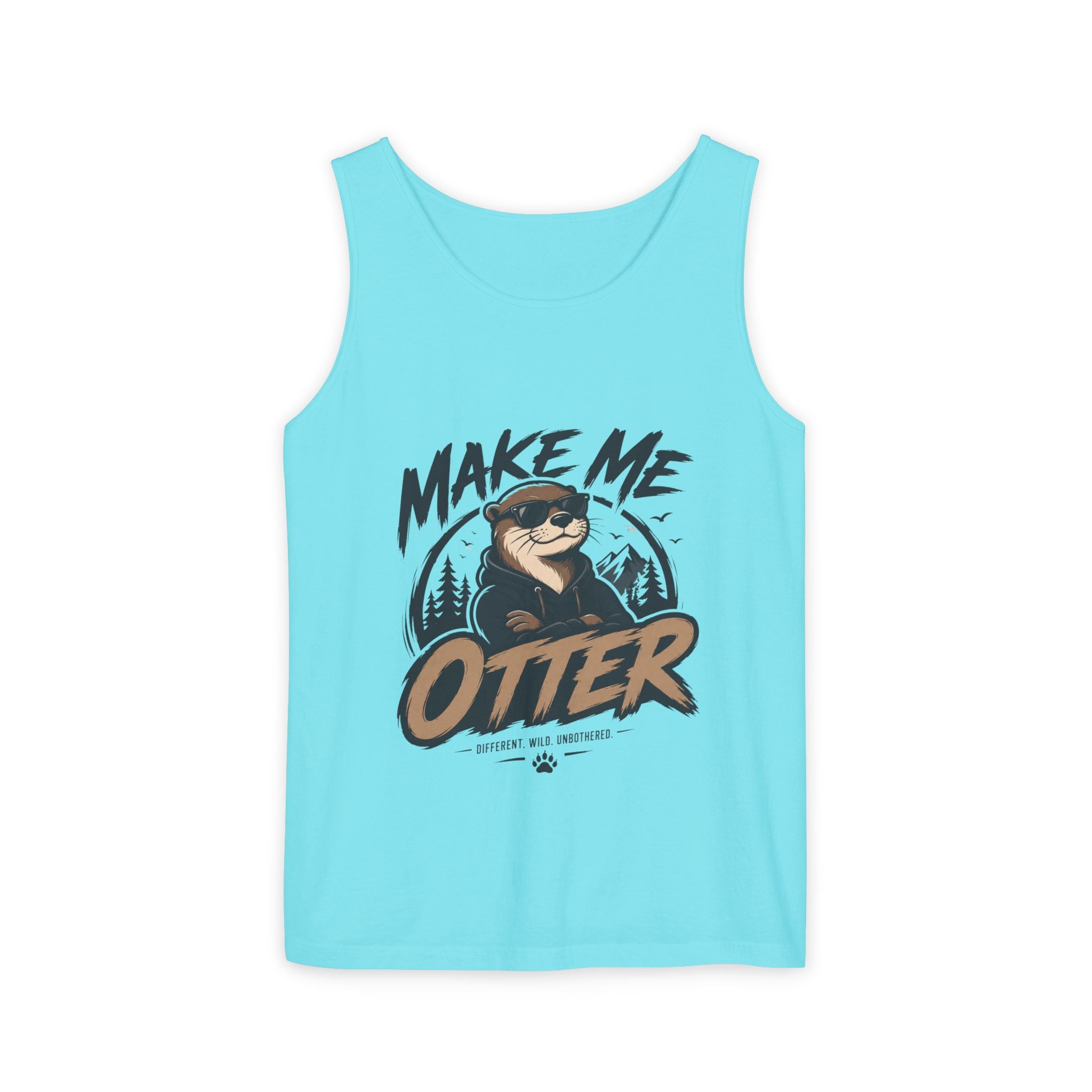 Make Me Otter Tank Top – Funny Otter Graphic Beach Summer Tee