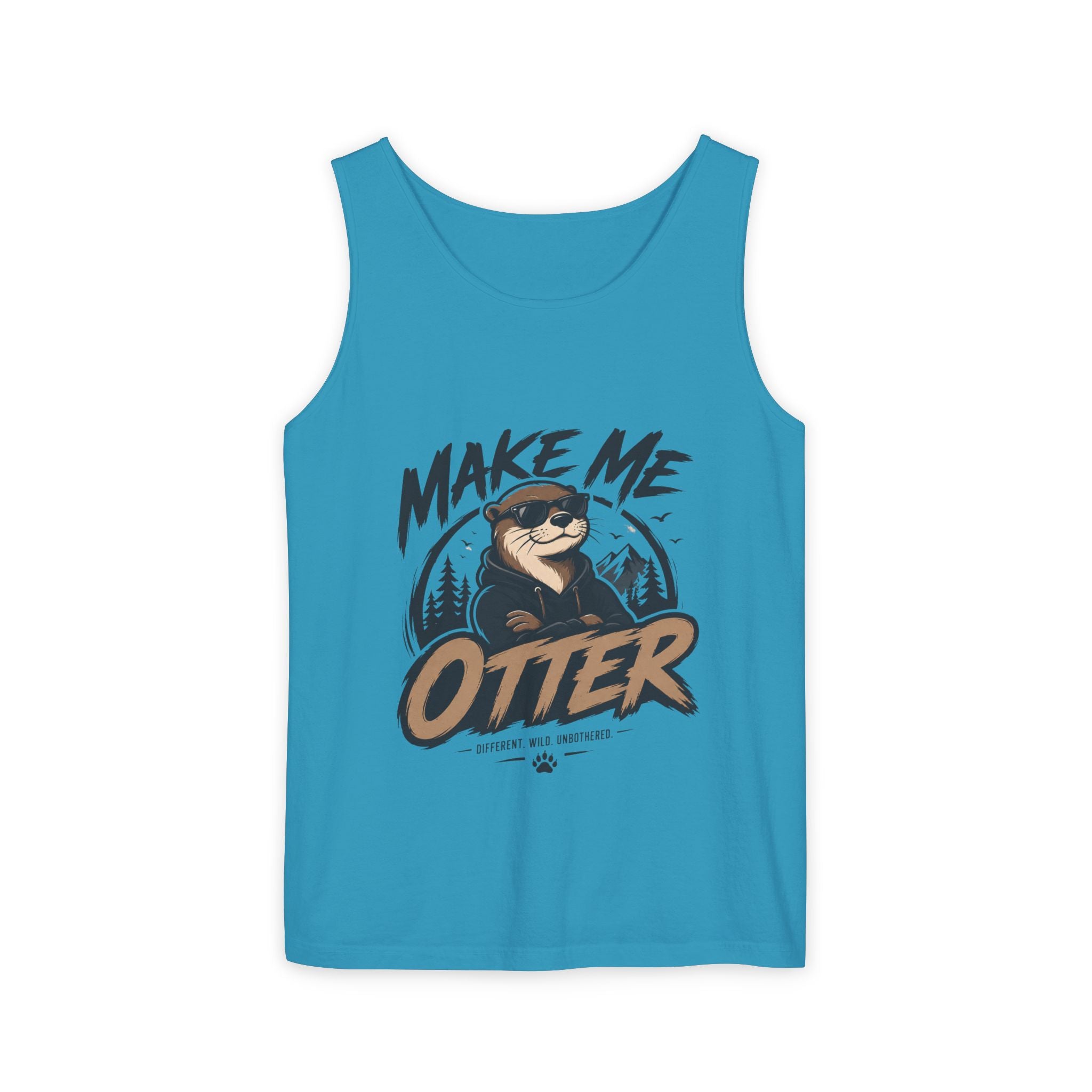Make Me Otter Tank Top – Funny Otter Graphic Beach Summer Tee